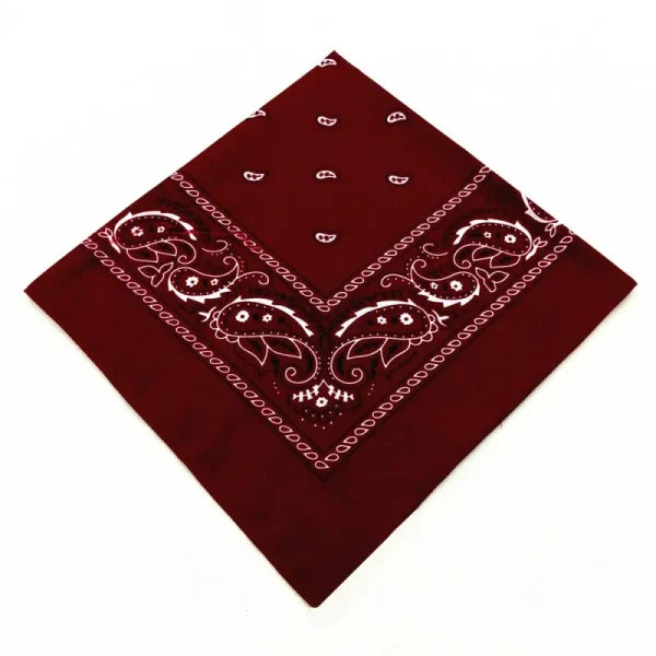 Bandana Homme Bordeaux Bandana Homme Bordeaux